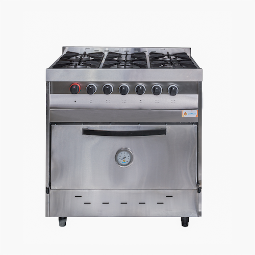 Cocina 6H SIENA acero inox(Interior Cincalum)/C870C | Ronga HOGAR