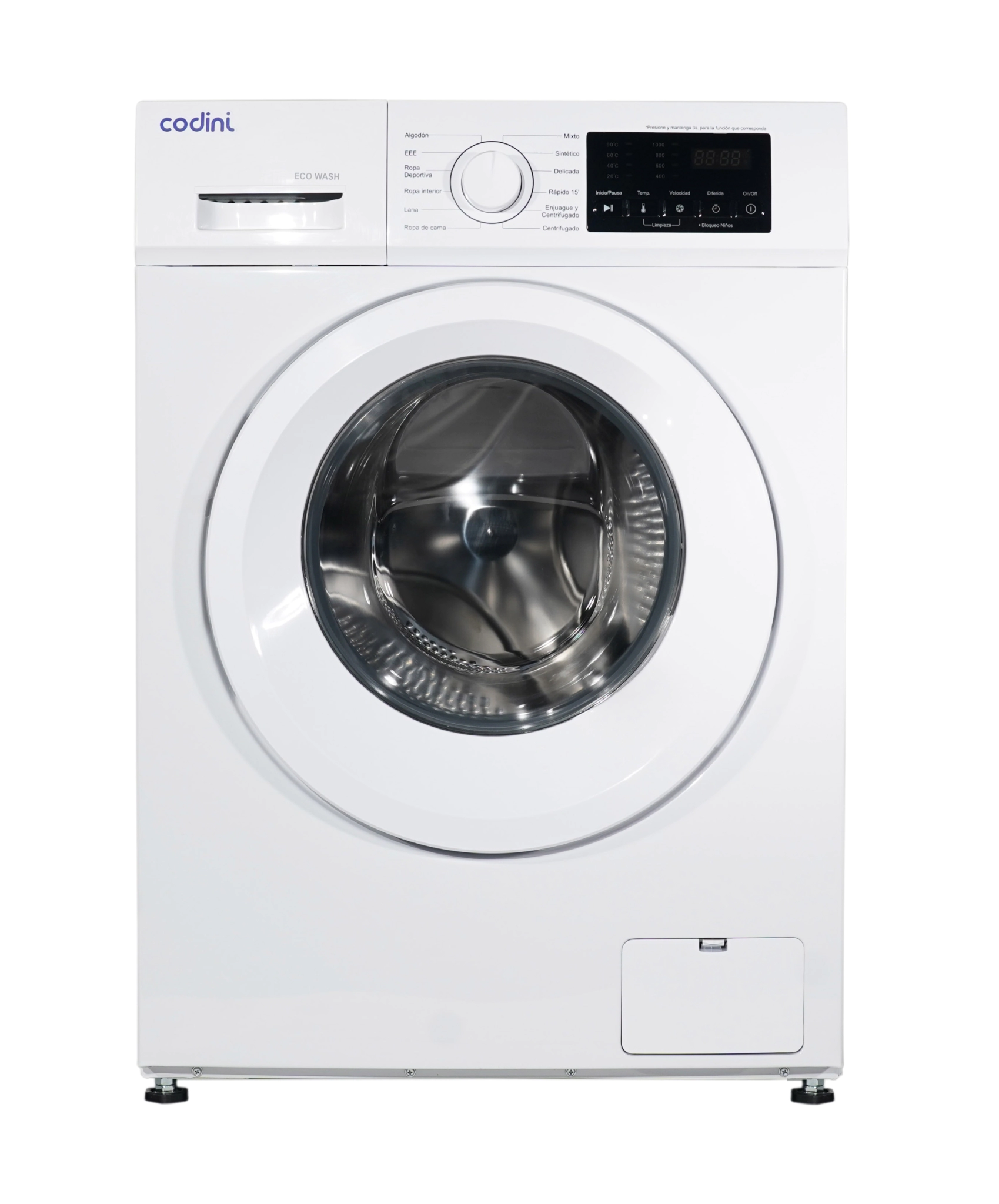 LAVARROPAS AUTOMATICOS CODINI ECO WASH 6510 | Ronga HOGAR