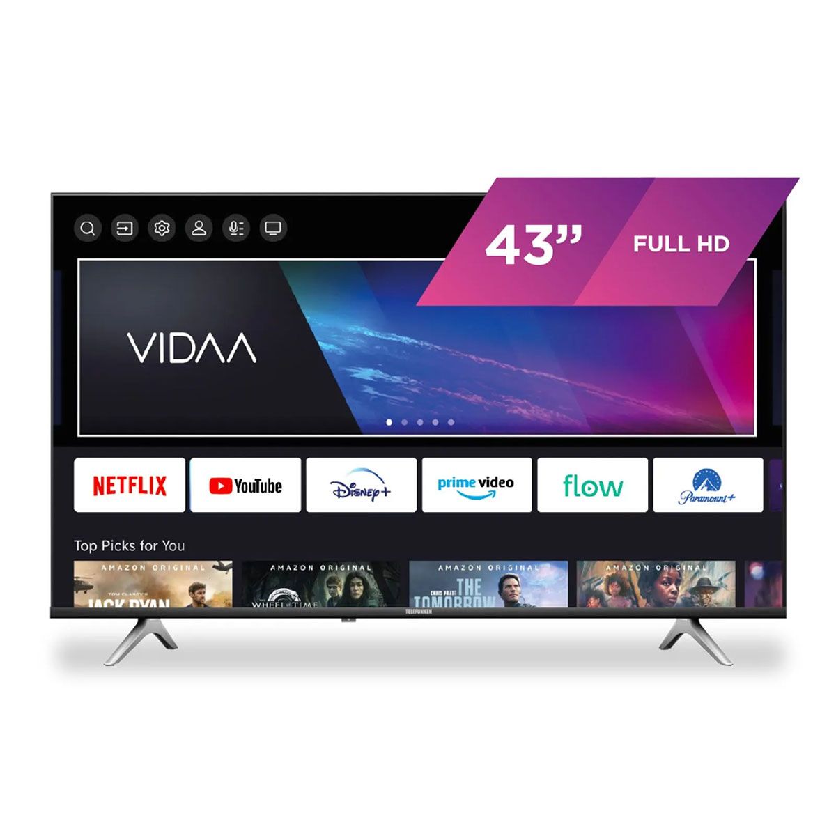 SMART TV TELEFUNKEN 43" VIDDA LED TK4323FH5
