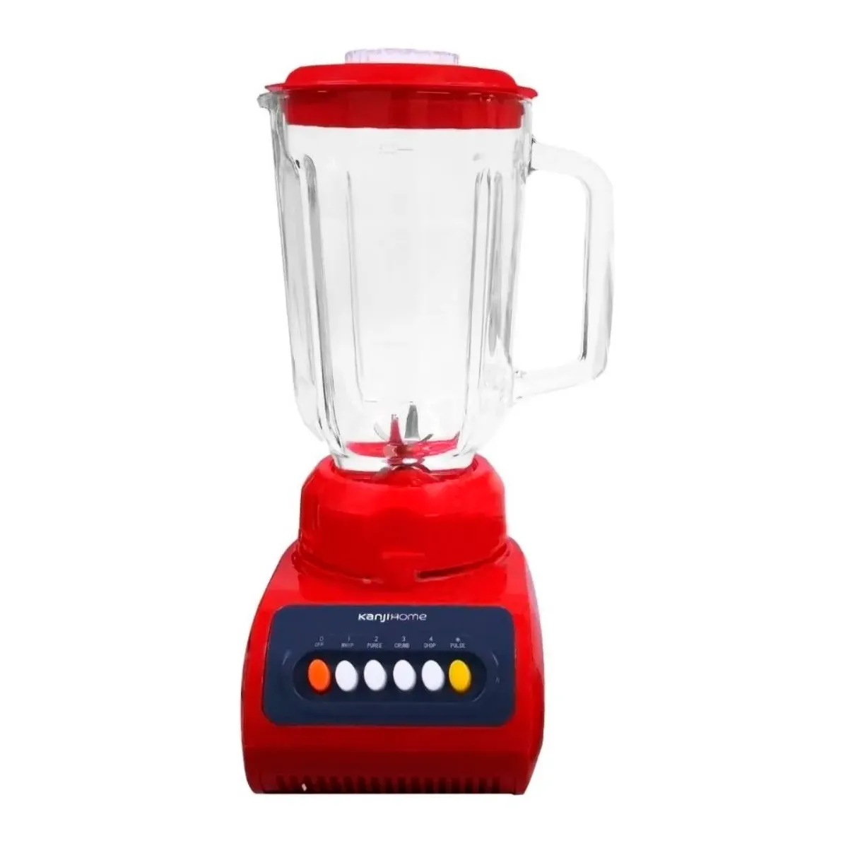 LICUADORA 2EN1 KANJIHOME 600W RED | Ronga HOGAR