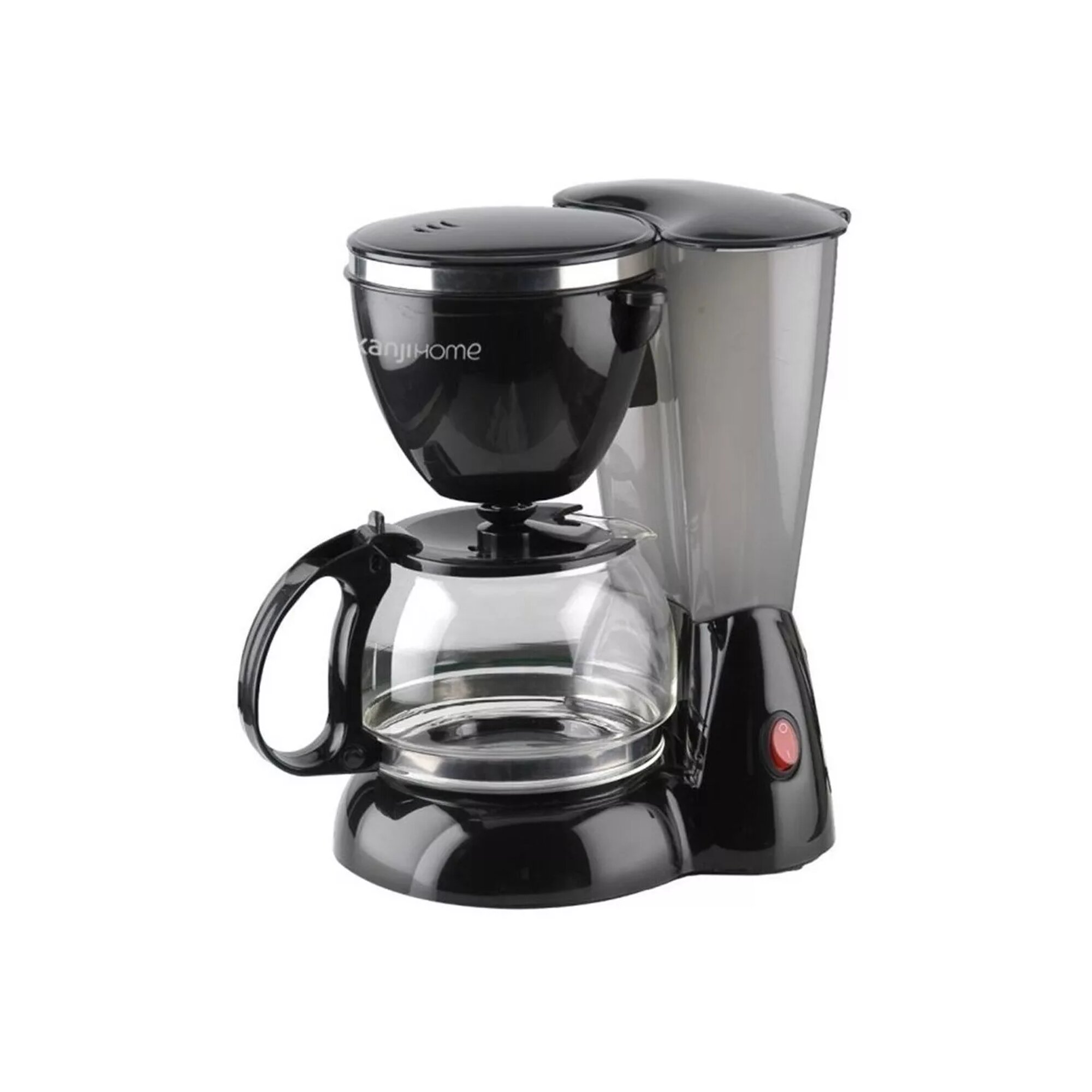 CAFETERA FILTRO KANJIHOME NEGRA 6 TAZAS | Ronga HOGAR
