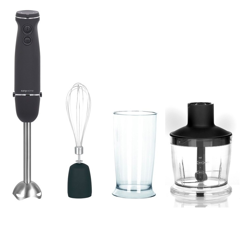 MINIPIMER 3EN1 KANJIHOME 1000W BLACK | Ronga HOGAR