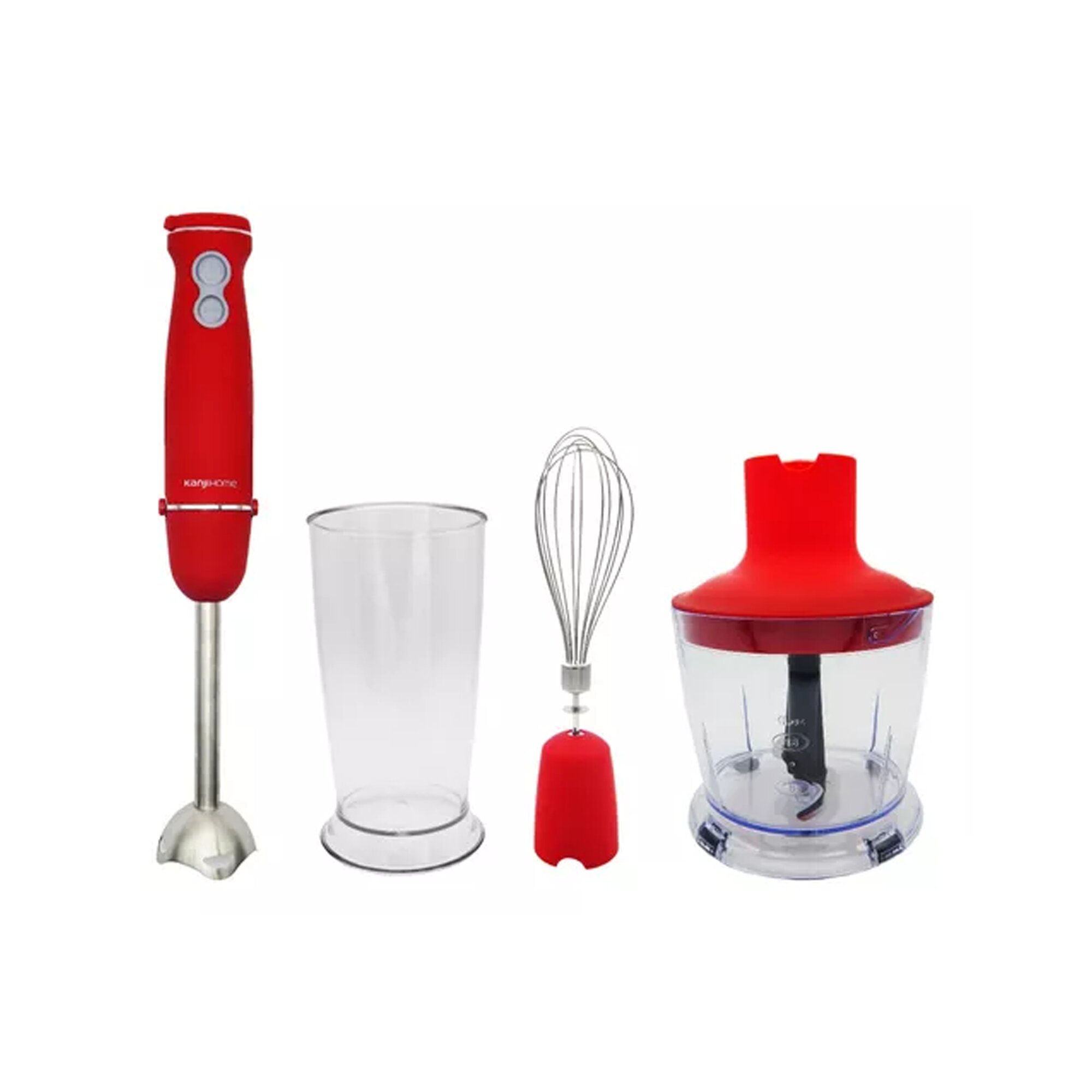 MINIPIMER 3EN1 KANJIHOME 1000W RED | Ronga HOGAR