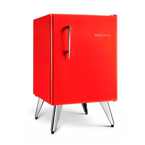 HELADERA KANJIHOME VINTAGE 48L KNJ-48RVR ROJA | Ronga HOGAR