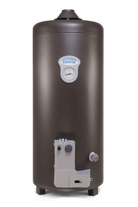 TERMOTANQUE / CALEFÓN ESCORIAL GAS GEISER GRAFITO 80L | Ronga HOGAR