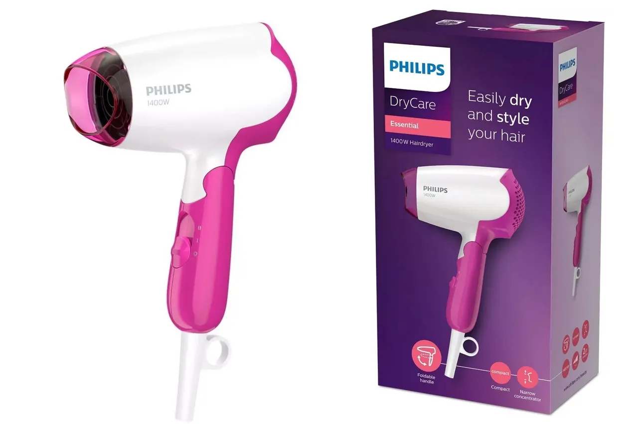 SECADOR DE CABELLO PHILIPS BHD003/10 ESSENTIAL CARE | Ronga HOGAR