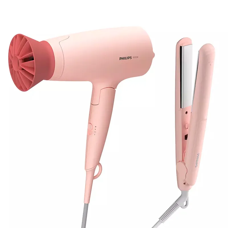 SECADOR DE CABELLO PHILIPS + PLANCHITA BHP398/00 | Ronga HOGAR