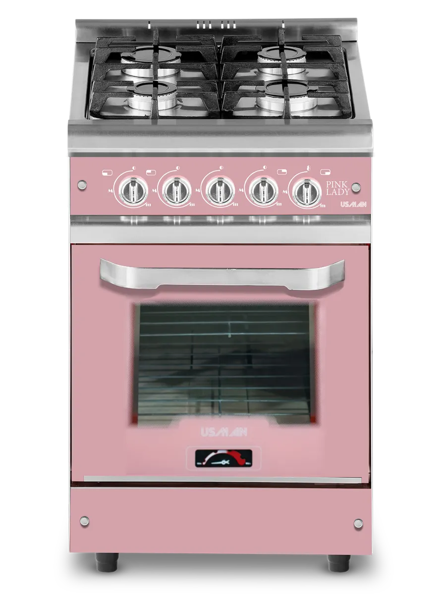 COCINA C/ROSA C LAT DE A/INOX., ENC/E EN EL HRN E INT ENLOZ | Ronga HOGAR